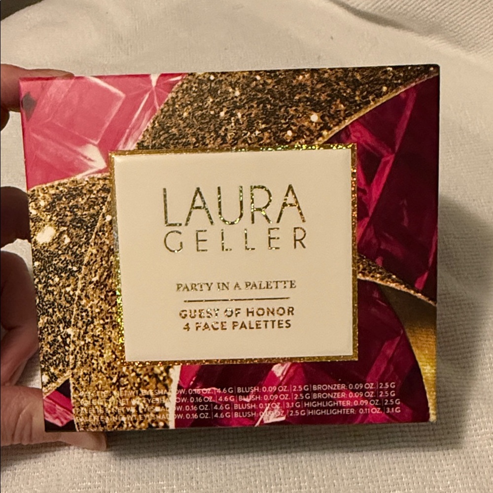 NWT Laura Geller Guest of Honor Face Palette (Set of 4)